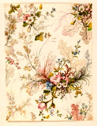 Marble end paper